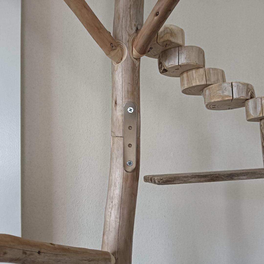 バードアスレチックジム大型 ⑫ 天然木 自然木 流木 インコ おもちゃ