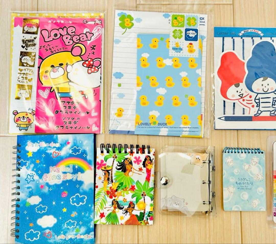 レトロ メモ帳、便箋、付箋、文房具 まとめ売り 大量