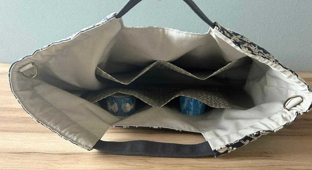 【うさこ様オーダー】ミナペルホネンハンドメイドシャーリングバッグ