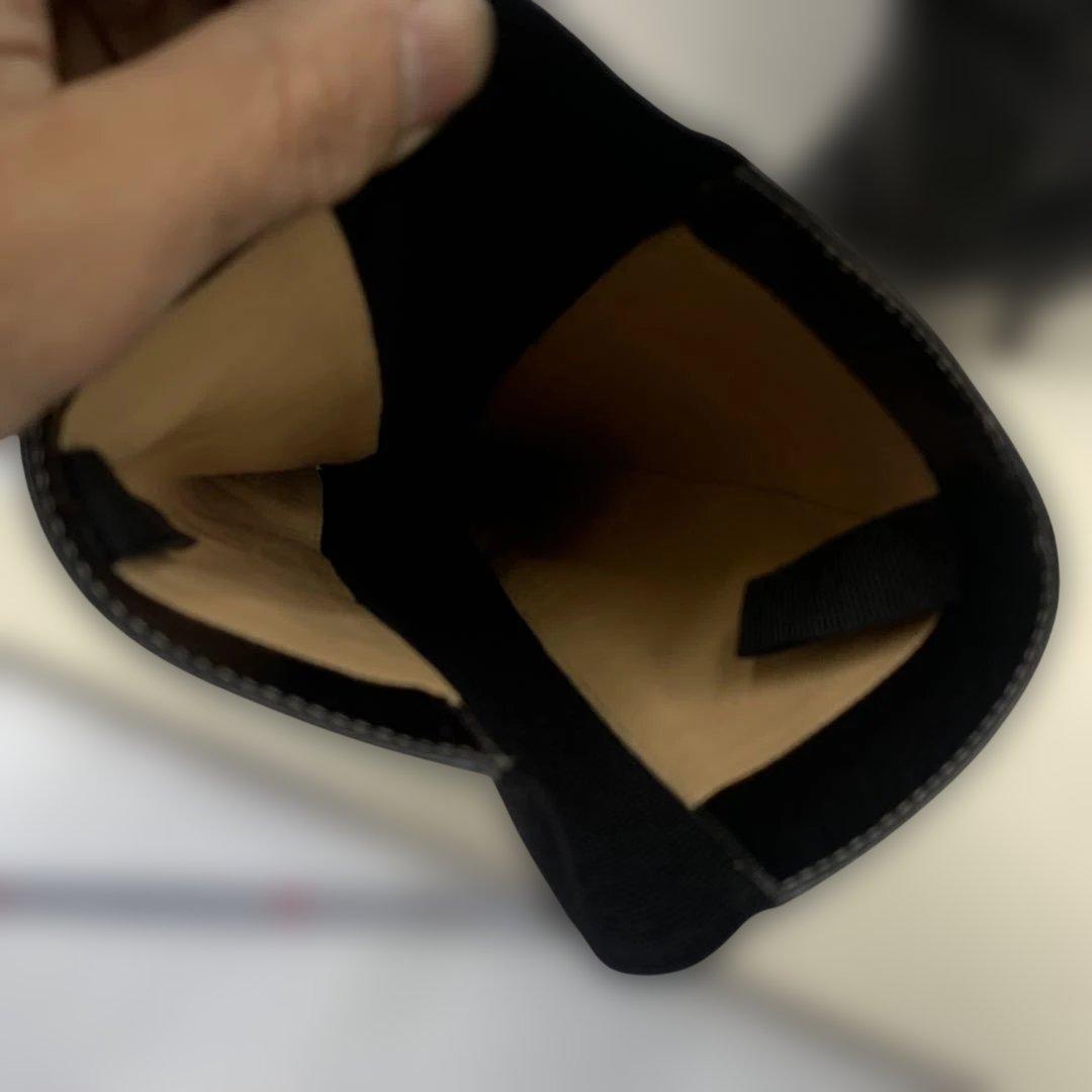 CHANEL シャネル　サイズ表記「35C」22.5センチ程度　サイドゴアブーツ