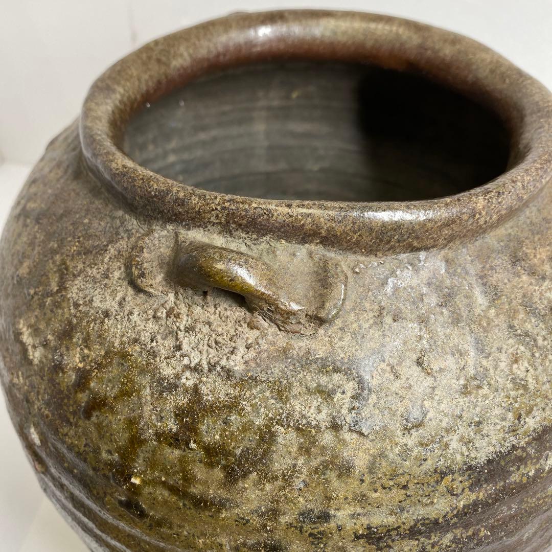 鎌倉時代　古備前壷　共箱　高さ約30㎝　東Y7-0228④タトオ