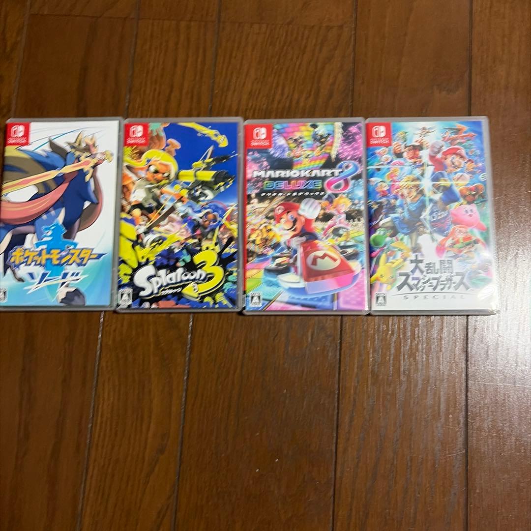 Nintendo Switch ソフト 4本 セットまとめ売り