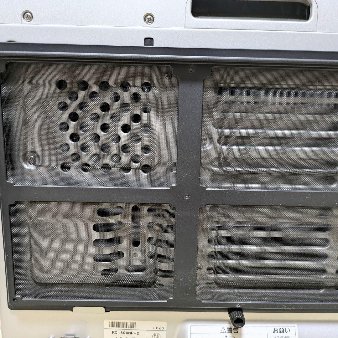 リンナイ ガスファンヒーターRC-390NP-2 LPガス用 プラズマクラスター