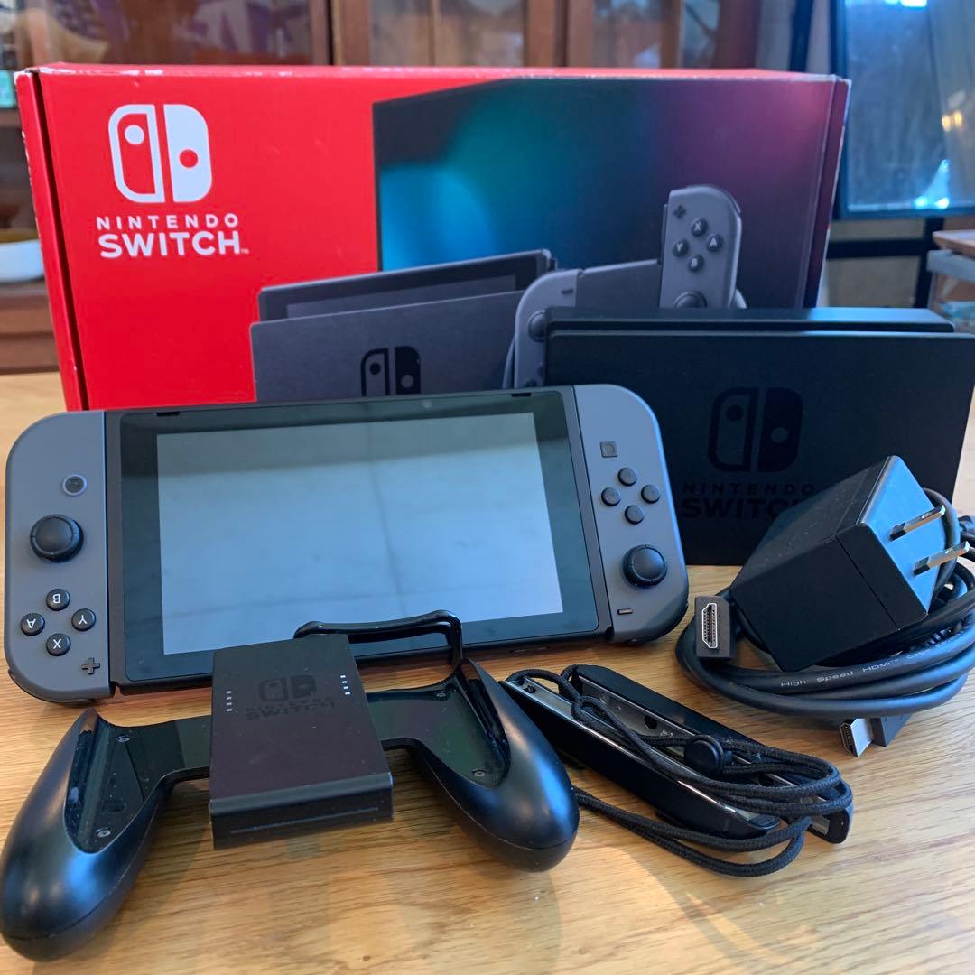 【美品】Nintendo Switch 21年強化型 付属品完備＋未使用ケース付
