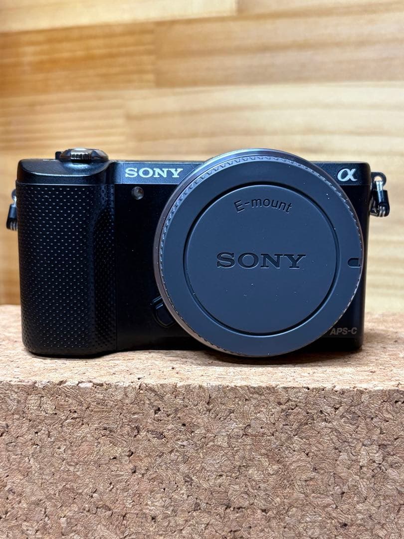 SONY α5000 ミラーレス一眼カメラ ブラック 本体のみ バッテリー付