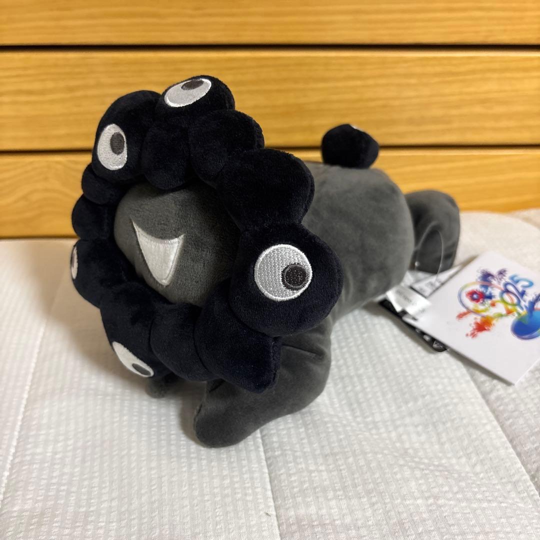 黒ミャクミャク　這型ぬいぐるみ　S