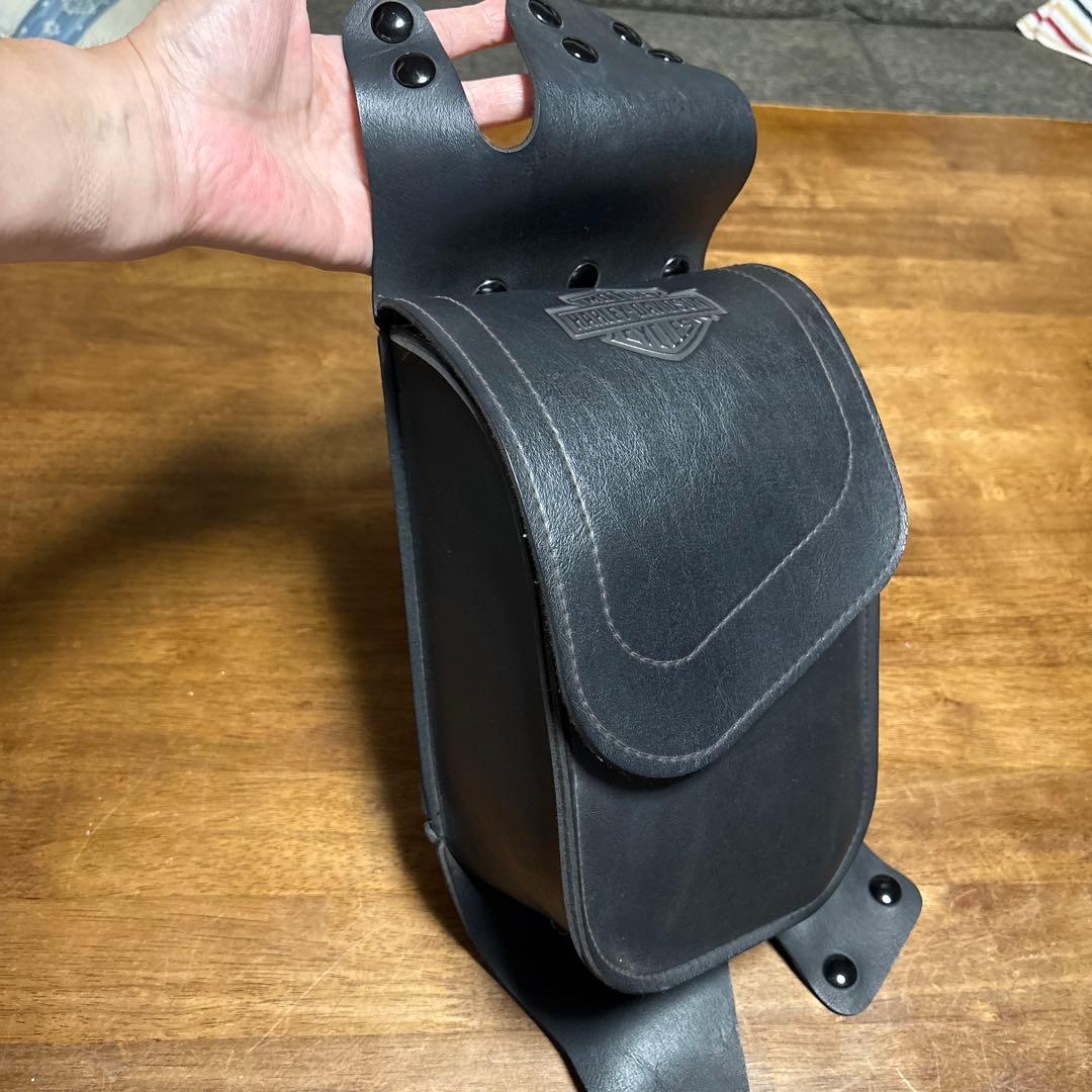 ハーレー★ツアラーバックガード用レザーバッグ