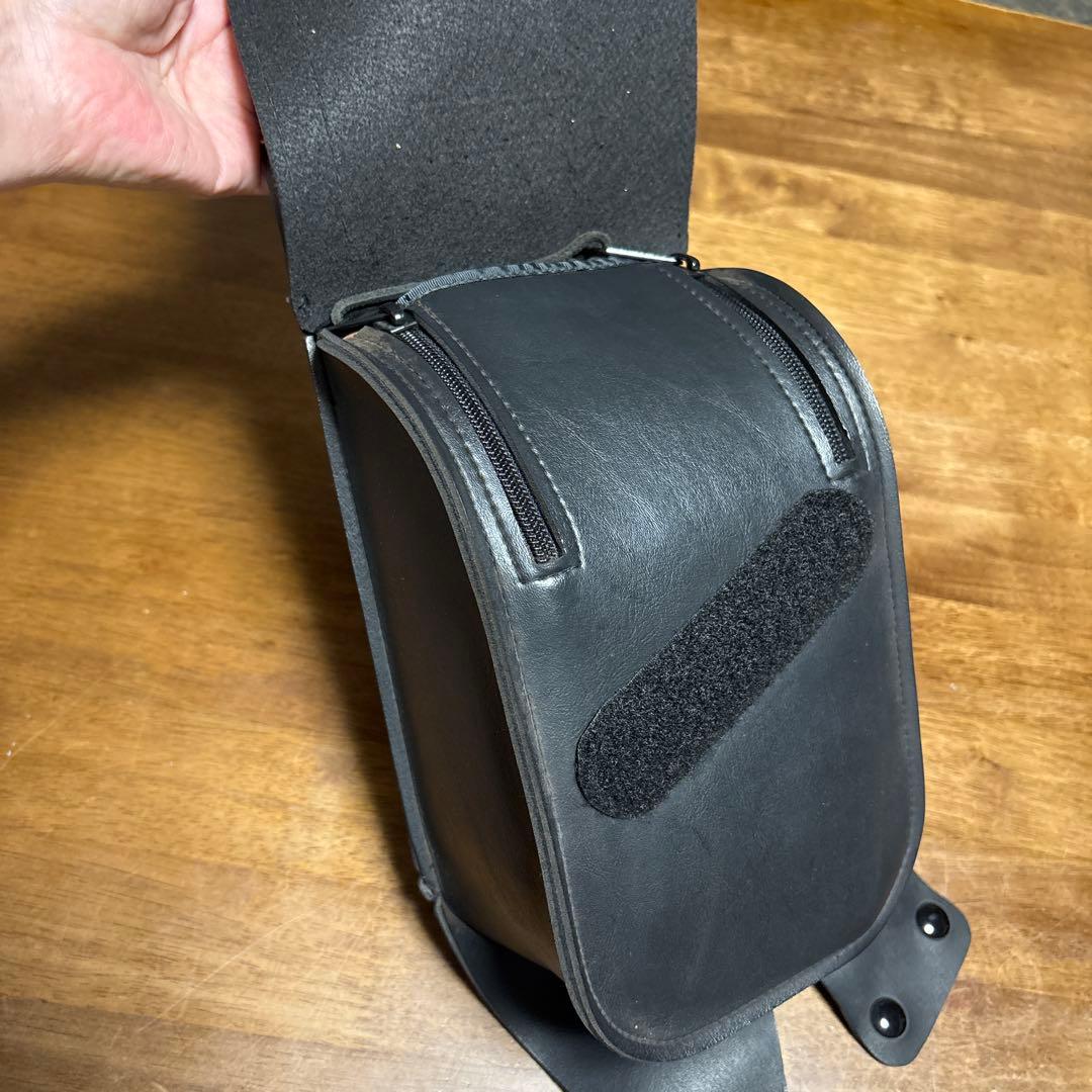 ハーレー★ツアラーバックガード用レザーバッグ