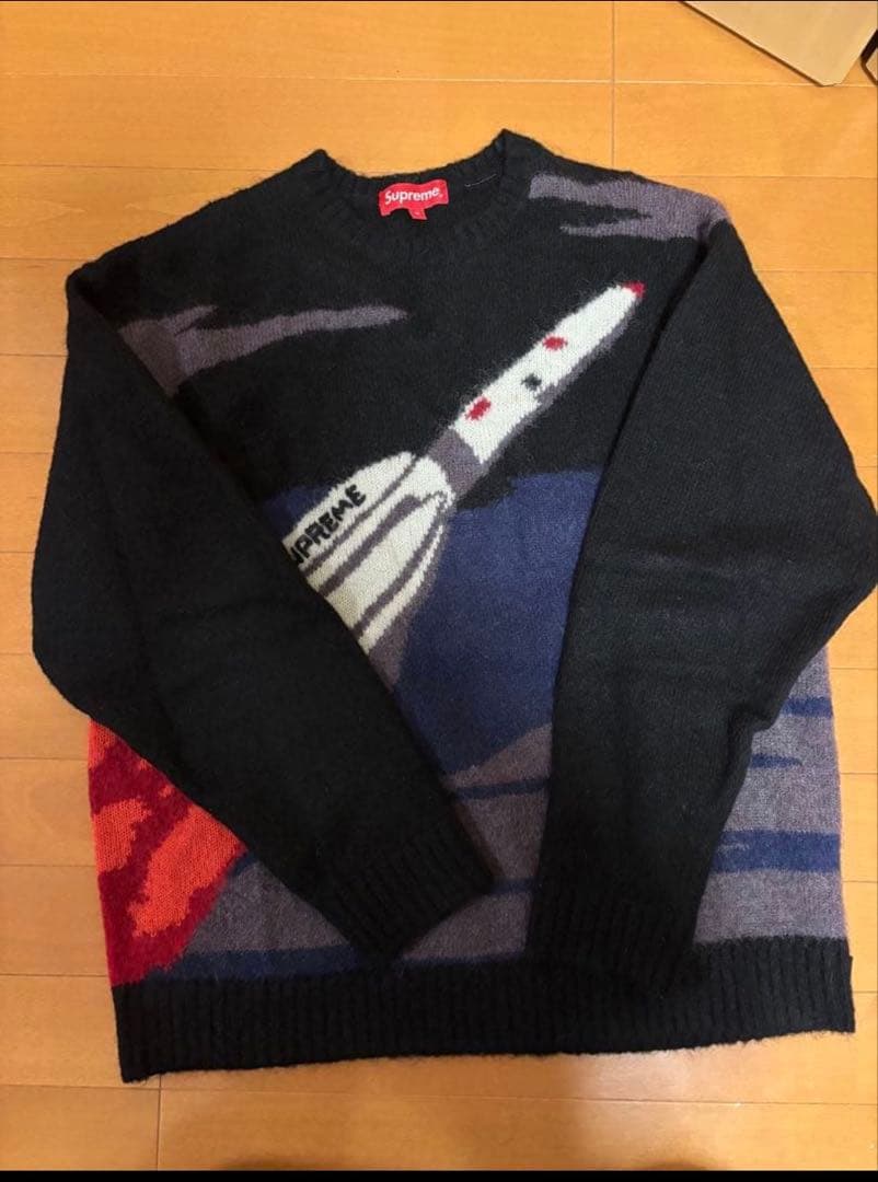 トップス Supreme 22AW Rocket Sweater Black Size-M