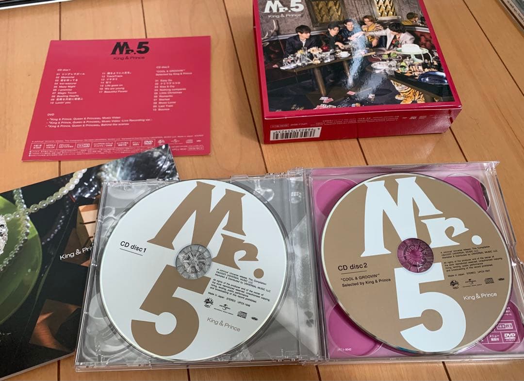 King & Prince⭐︎DVD and CD（11本）