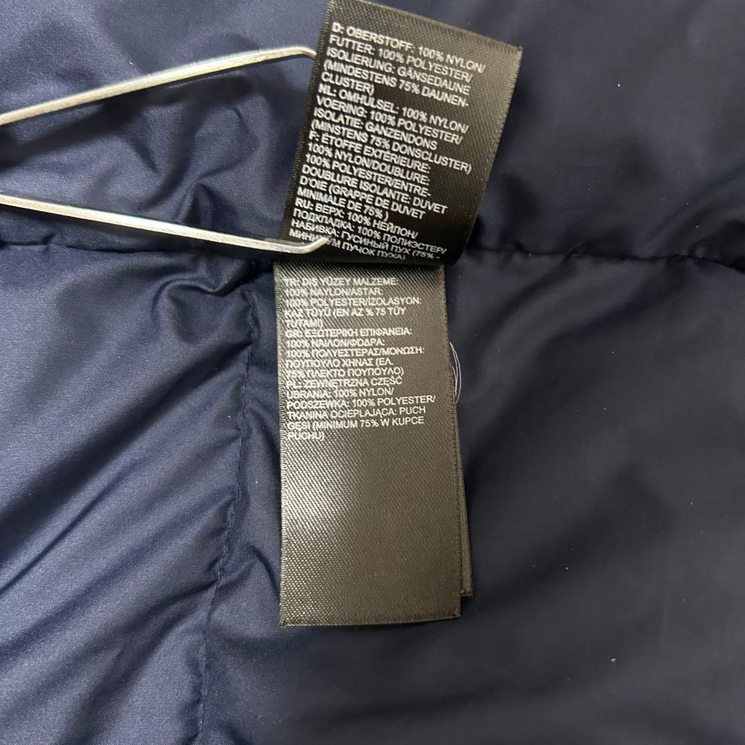 日本未入荷　US規格　ノースフェイス　ヌプシダウンベスト　700FP デニム生地