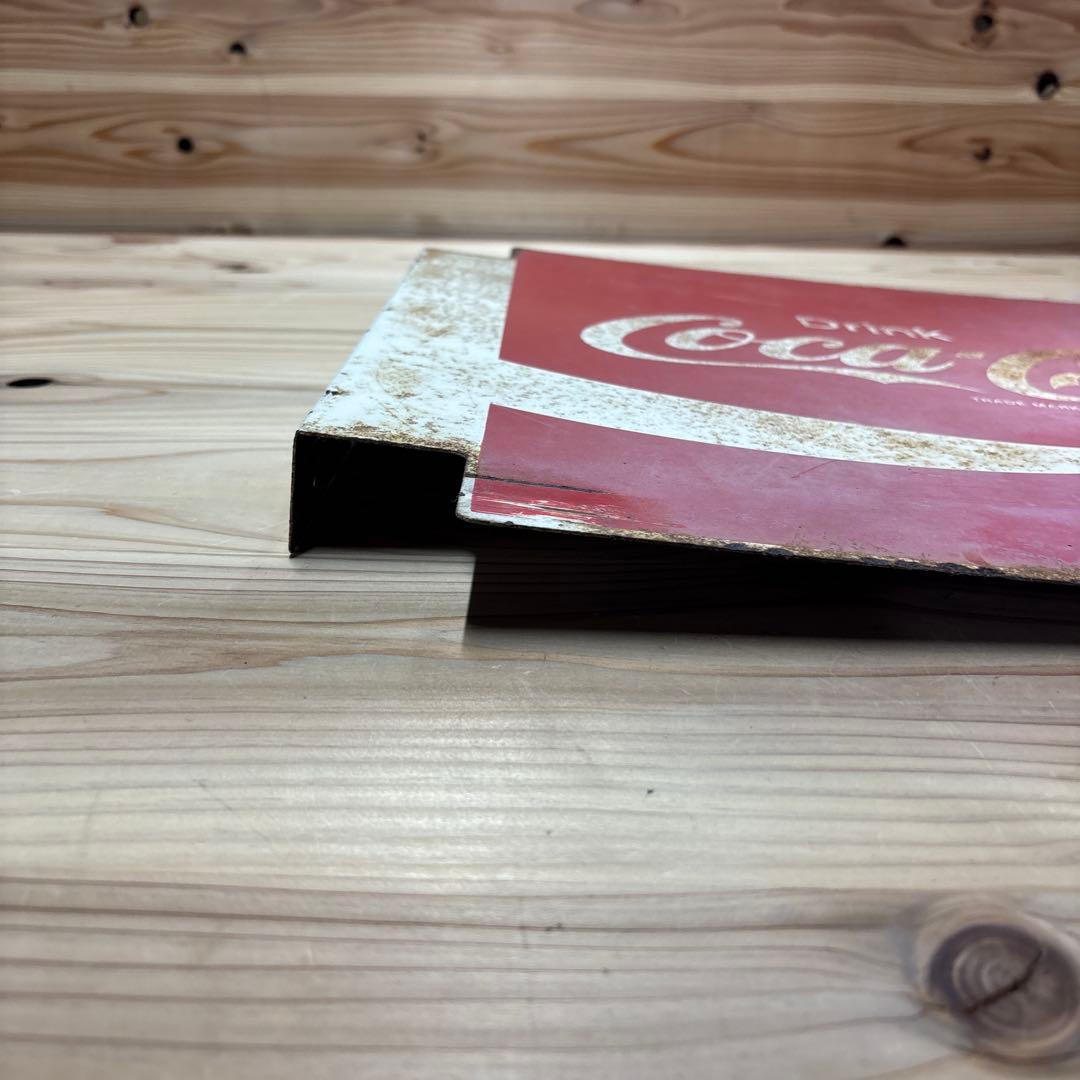 昭和レトロ　コカコーラ　ホーロー看板　当時物