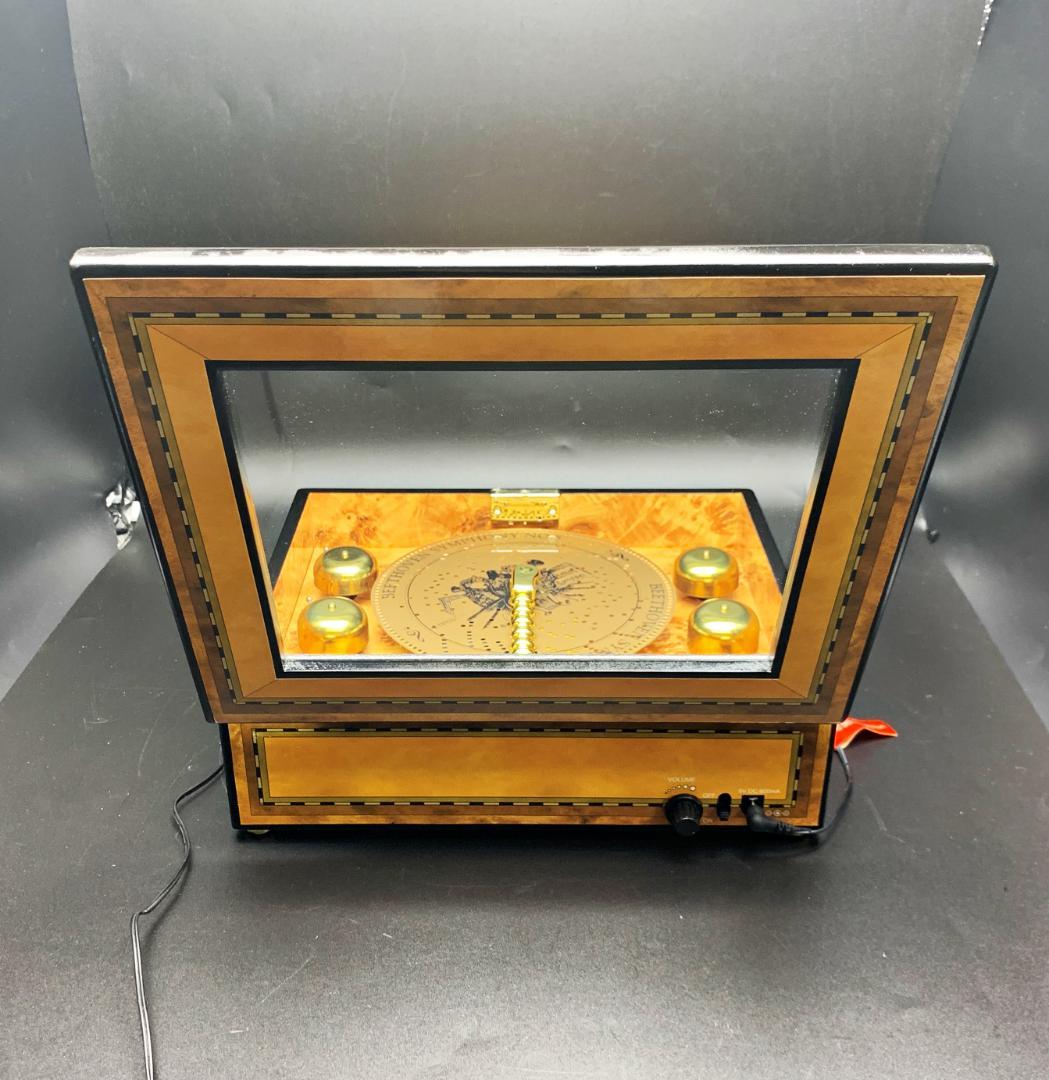 ミスタークリスマス 6ベル オルゴール ディスク 16枚 最高級 レア 動画あり