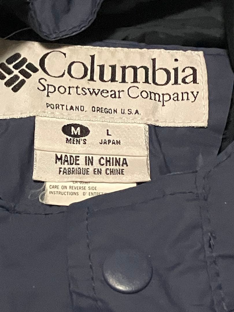 激レア 90s Columbia PFG フィッシングジャケット ネイビー