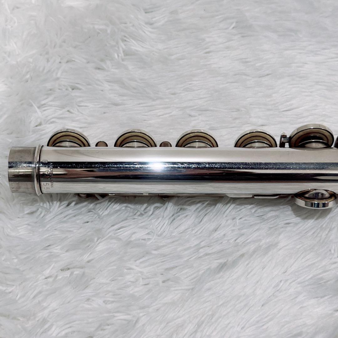 【メンテ磨き済】YAMAHA YFL-311 後期フルート 頭部管銀製 Eメカ