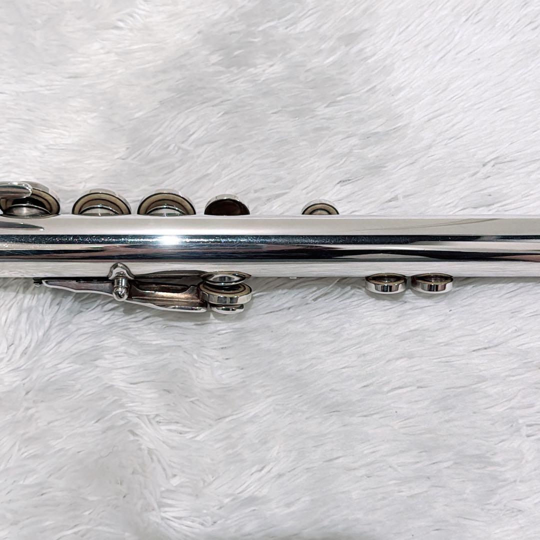【メンテ磨き済】YAMAHA YFL-311 後期フルート 頭部管銀製 Eメカ