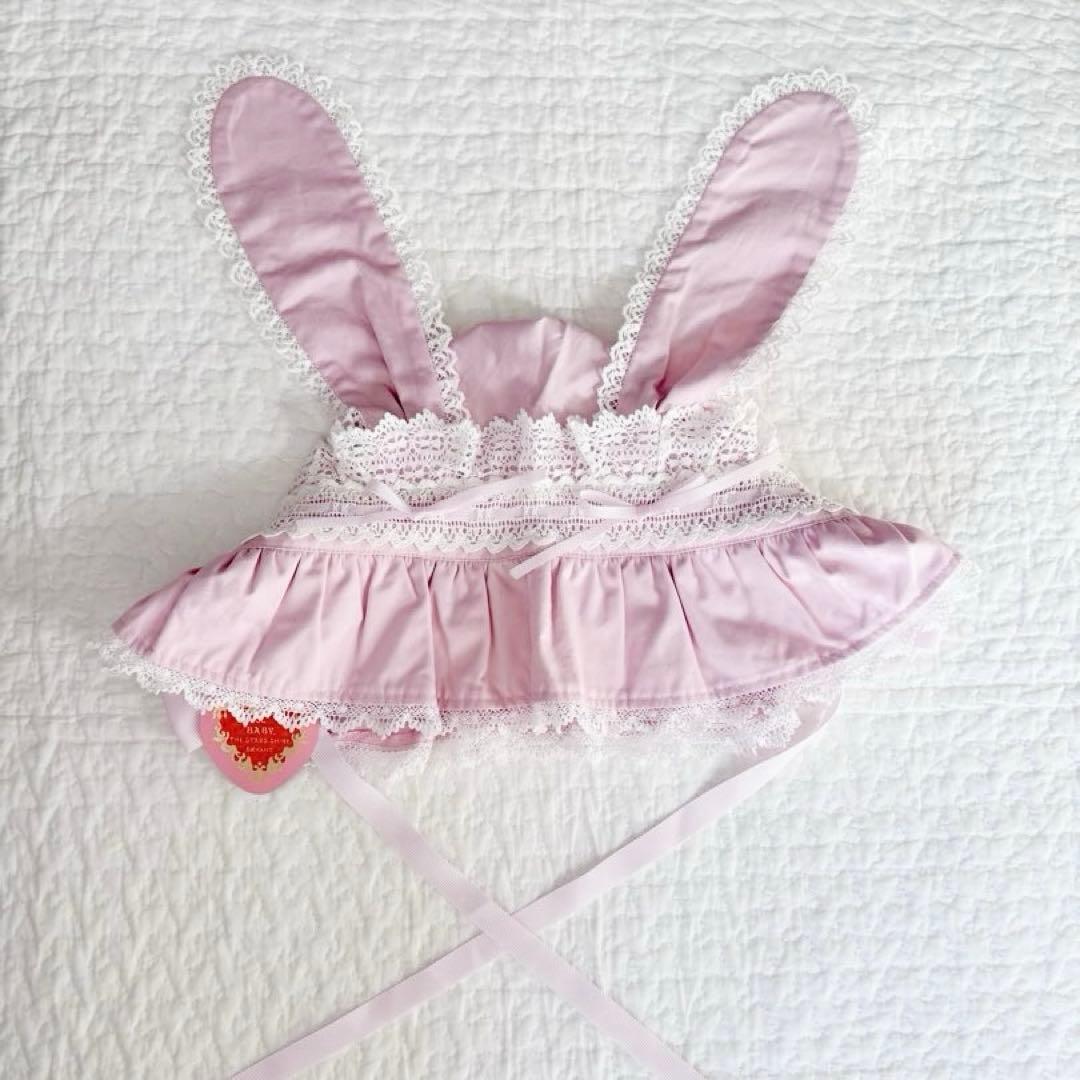 BABY, THE STARS SHINE BRIGHTうさみみボンネットピンク