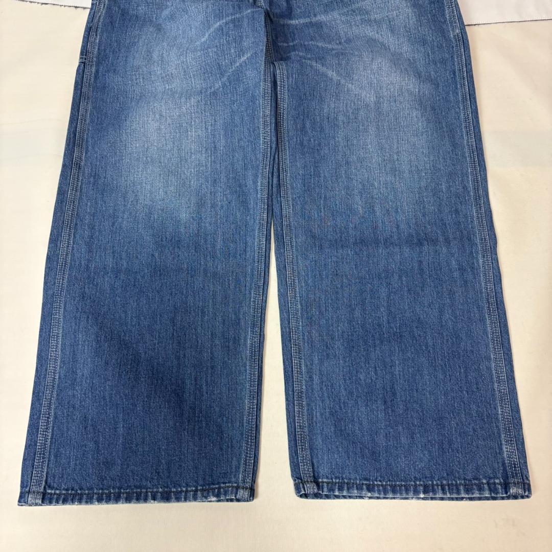 Lee LM7288 USED加工 デニム ペインターパンツ ライトブルー系 M