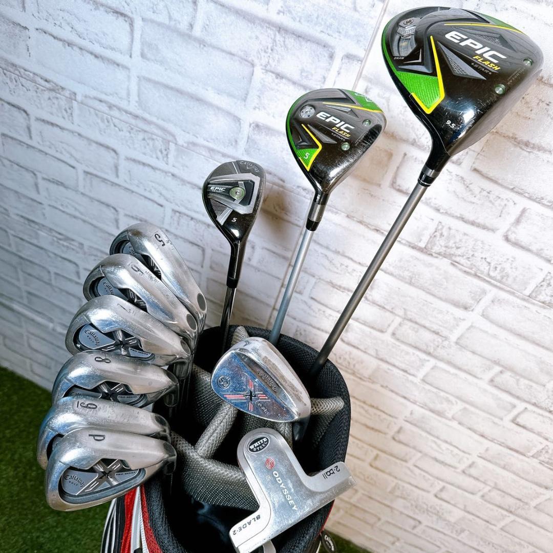 キャロウェイ EPIC FLASH STAR メンズ ゴルフクラブセット S