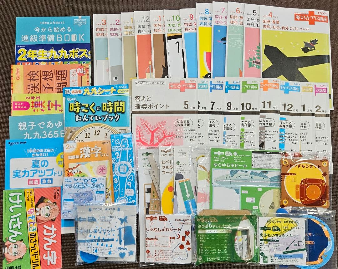 進研ゼミ 考える力プラス 小学講座 オプション 2年生 にゃっち