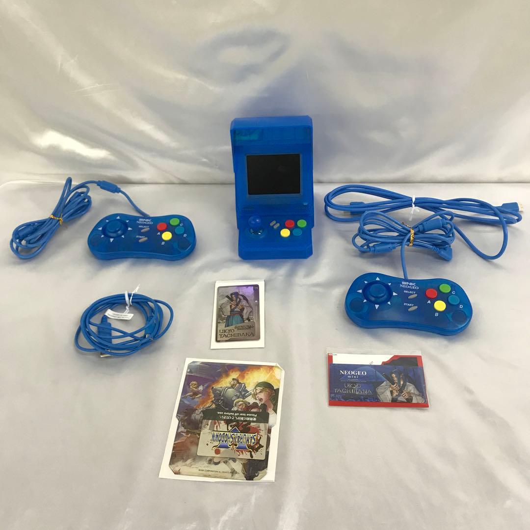NEOGEO mini 本体 サムライスピリッツ限定版セット (橘右京)