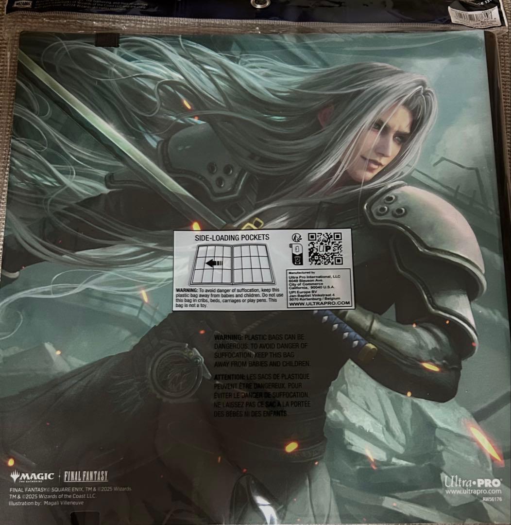 mtg FF コラボ バインダー クラウド セフィロス ウルトラプロ