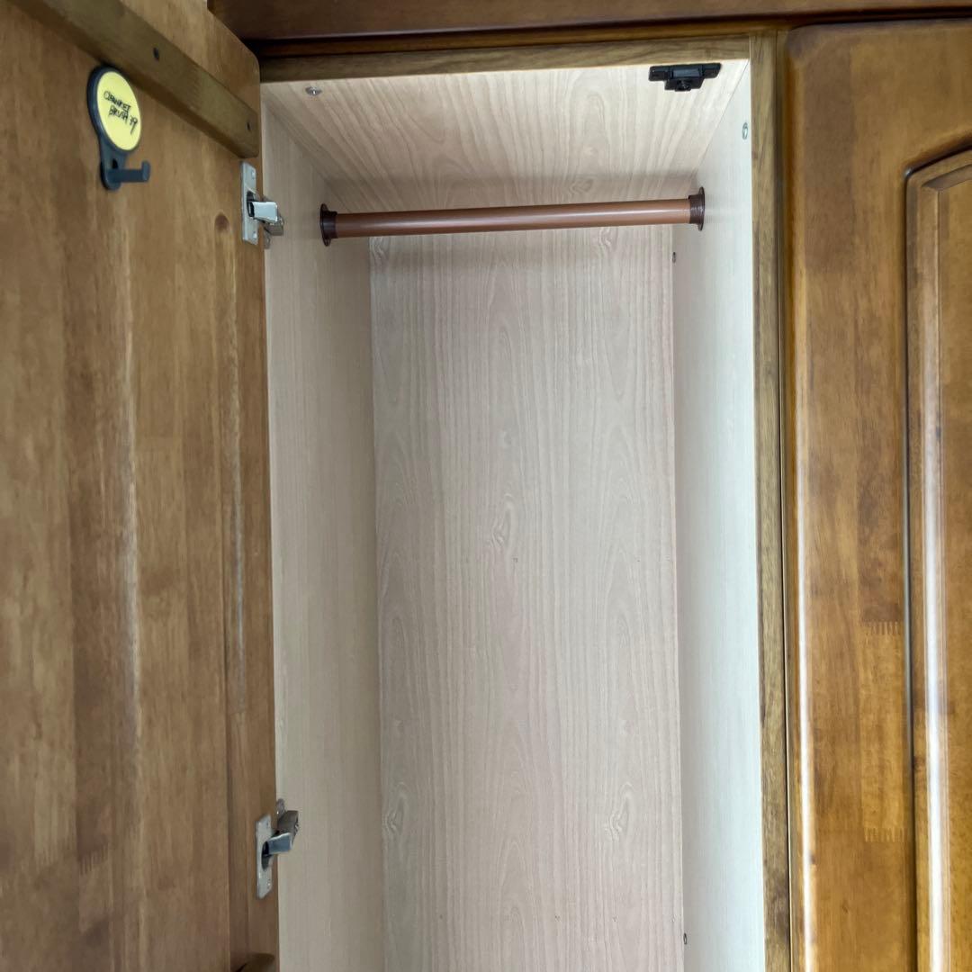 洋ダンス　木製クローゼット タンス　送料込み