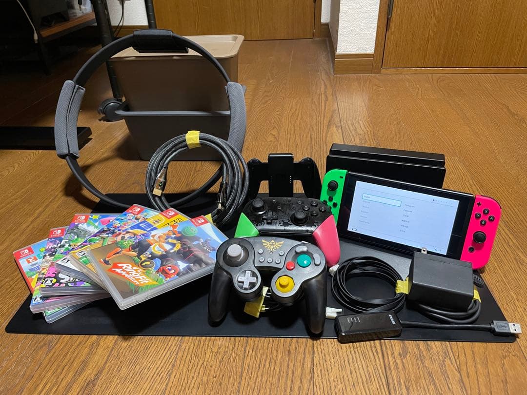 Nintendo Switch本体とゲームソフト6本セット