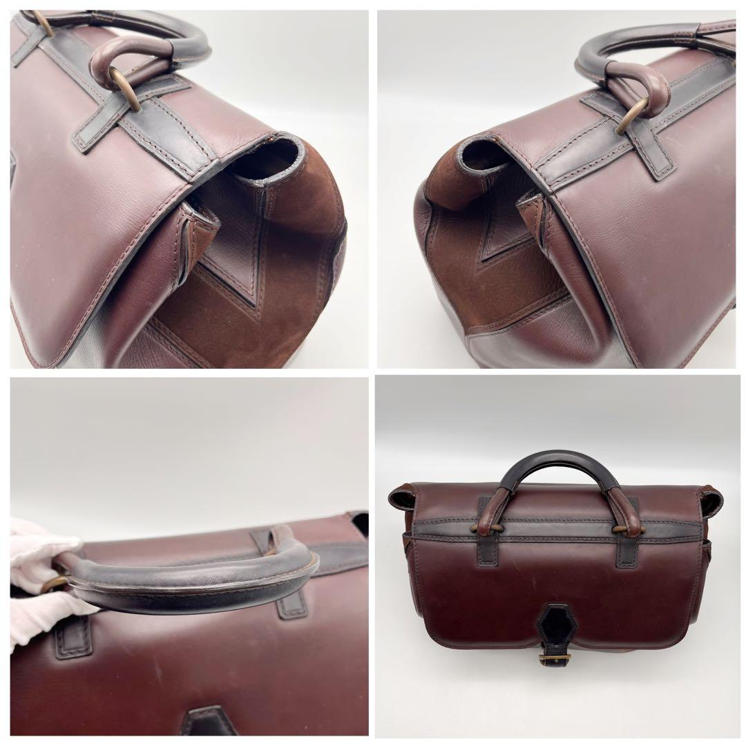 ルイヴィトン　ユタ ドクターズ バッグ ボストンバッグ ハンドバッグ ブラウン