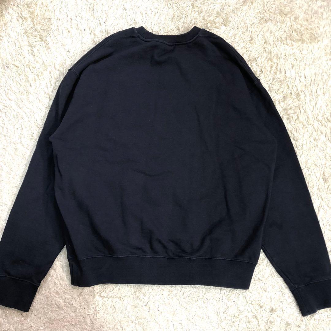 ジルサンダー JIL SANDER+ ロゴパッチスウェット ネイビー Lサイズ