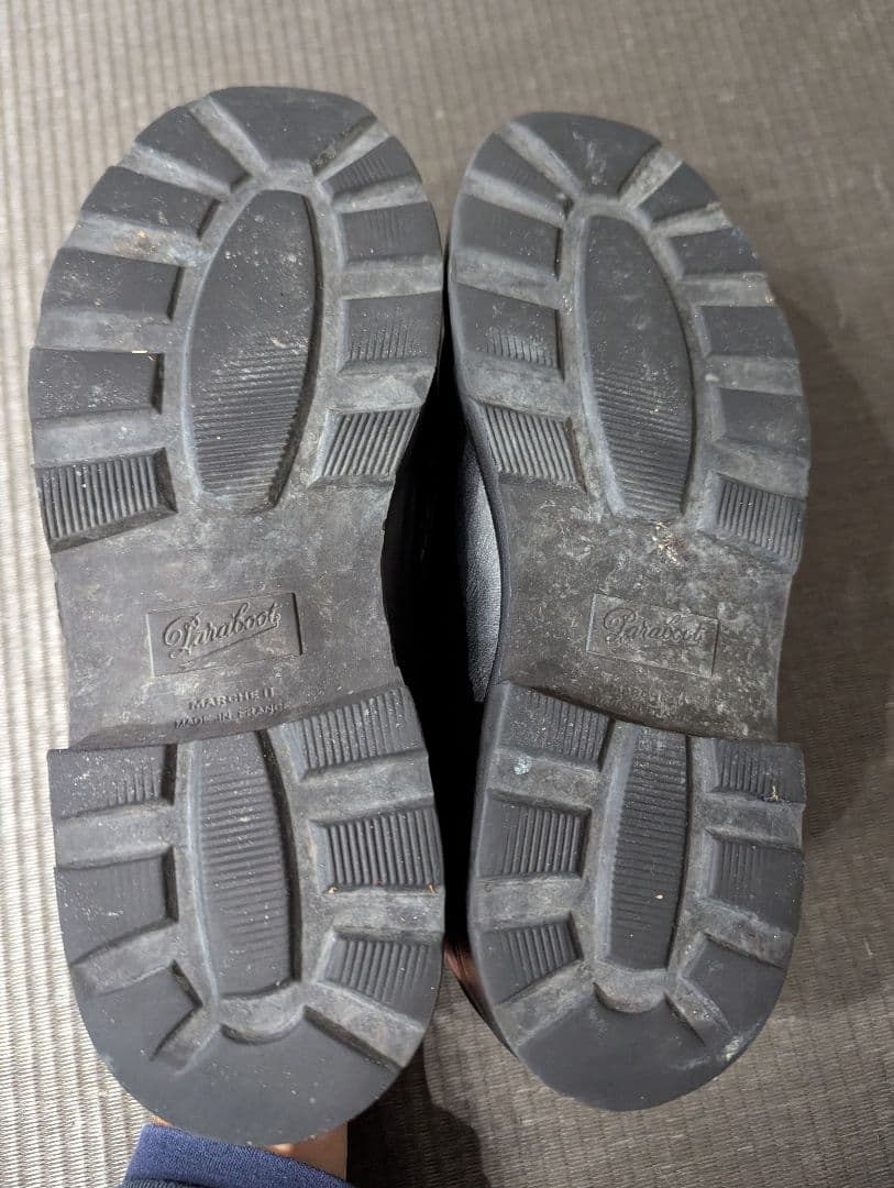 Paraboot パラブーツ ランス 革靴　ローファー　ドレス　7ハーフ 黒