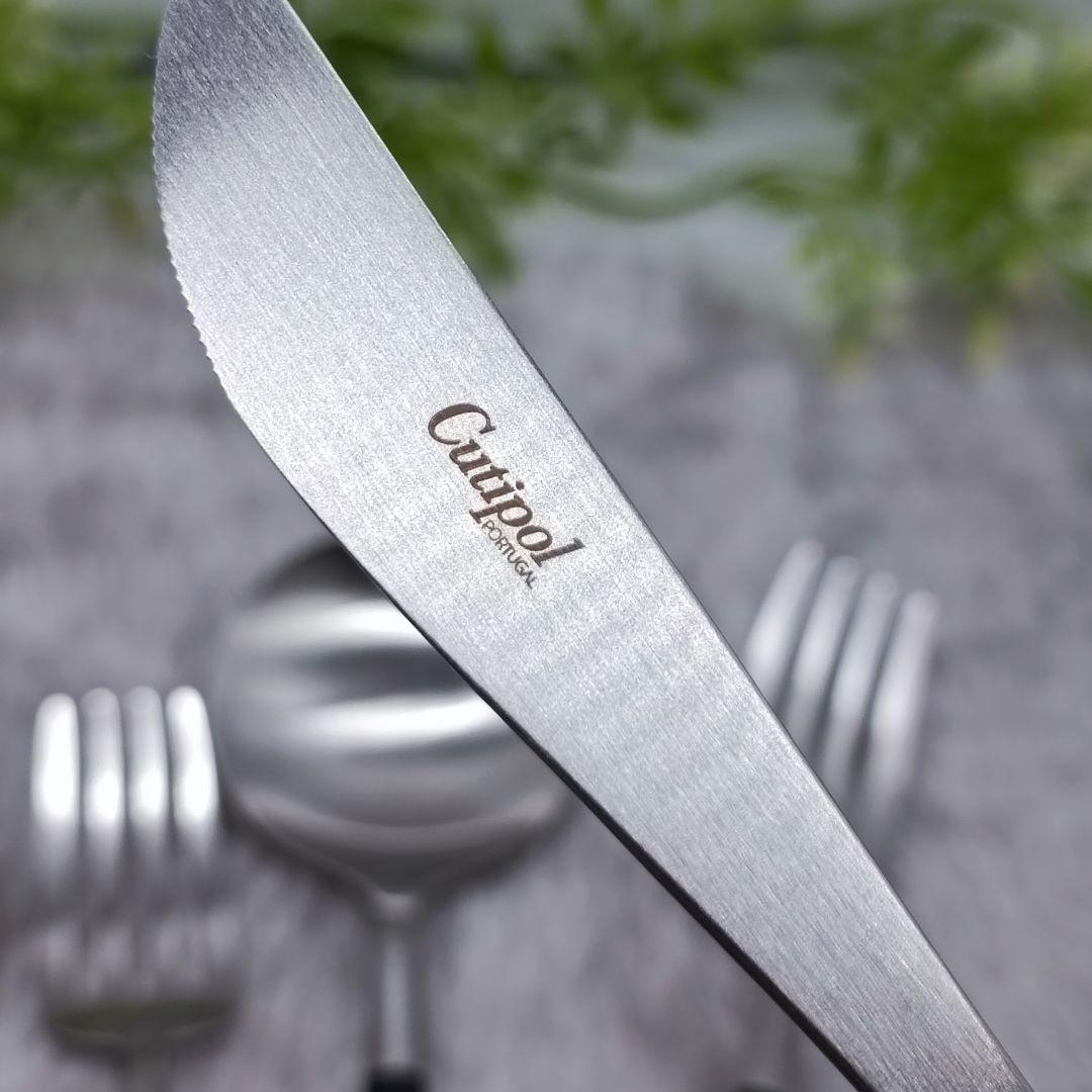 クチポール　カトラリー　ゴアシリーズ　スターターセット　ブラック　６点セット