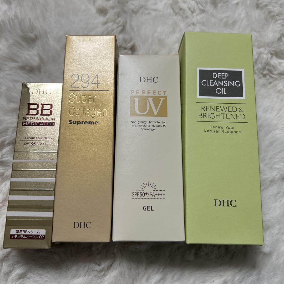 DHC BBクリーム UVジェル・クレンジングオイル　スパコラ美容液　4点