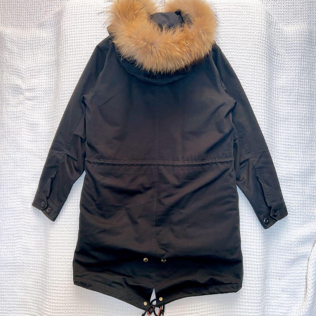 【ラナ様】FRED PERRY モッズコート ファー ライナー フィッシュテール