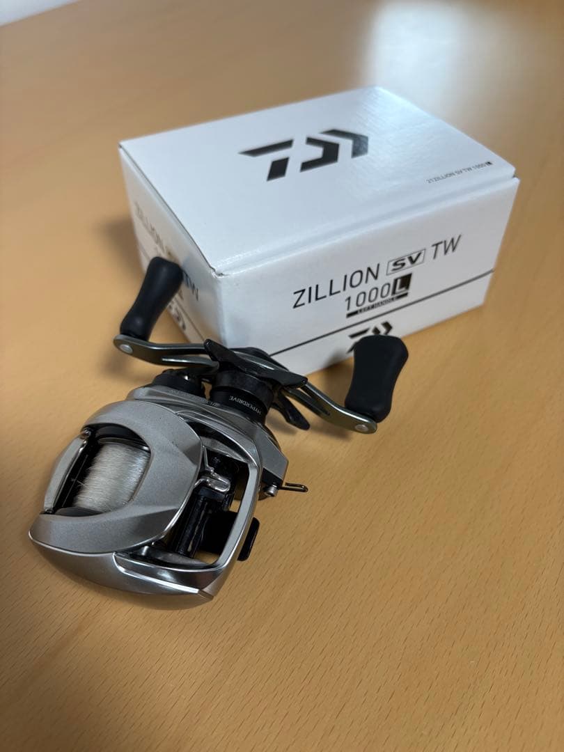 【美品+おまけ付き】ZILLION SV TW 1000L ベイトリール