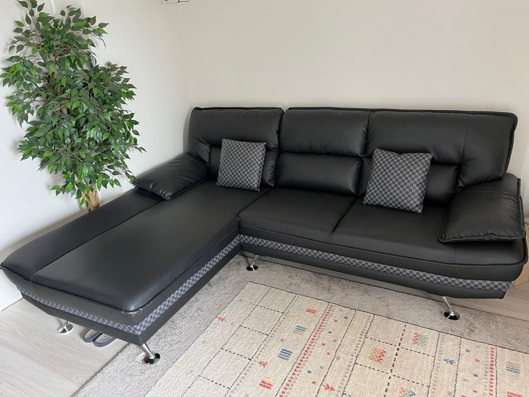 ソファとカウチ (black)