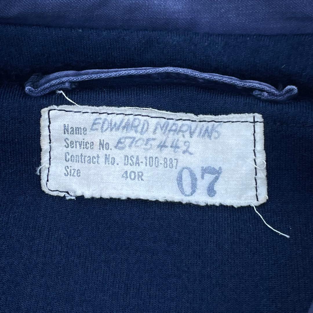 60s US NAVY ユーティリティジャケット 海軍 デッキ