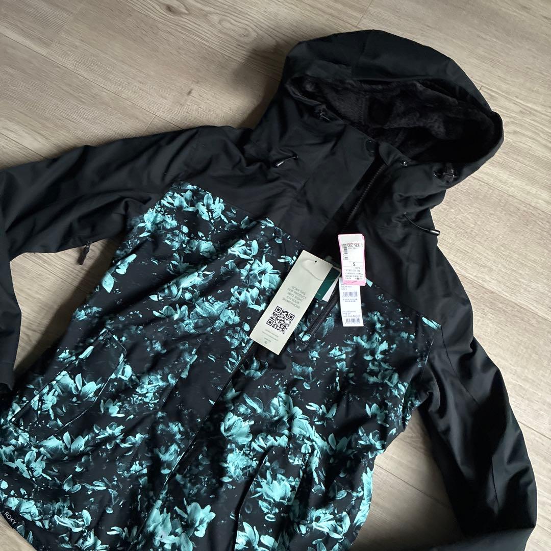 未使用 ロキシー JETTY スノーボード レディースジャケット S インナー付