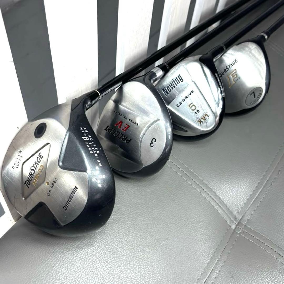 本格派 メンズゴルフクラブ 14本 フルセット ツアーステージ お試しセット