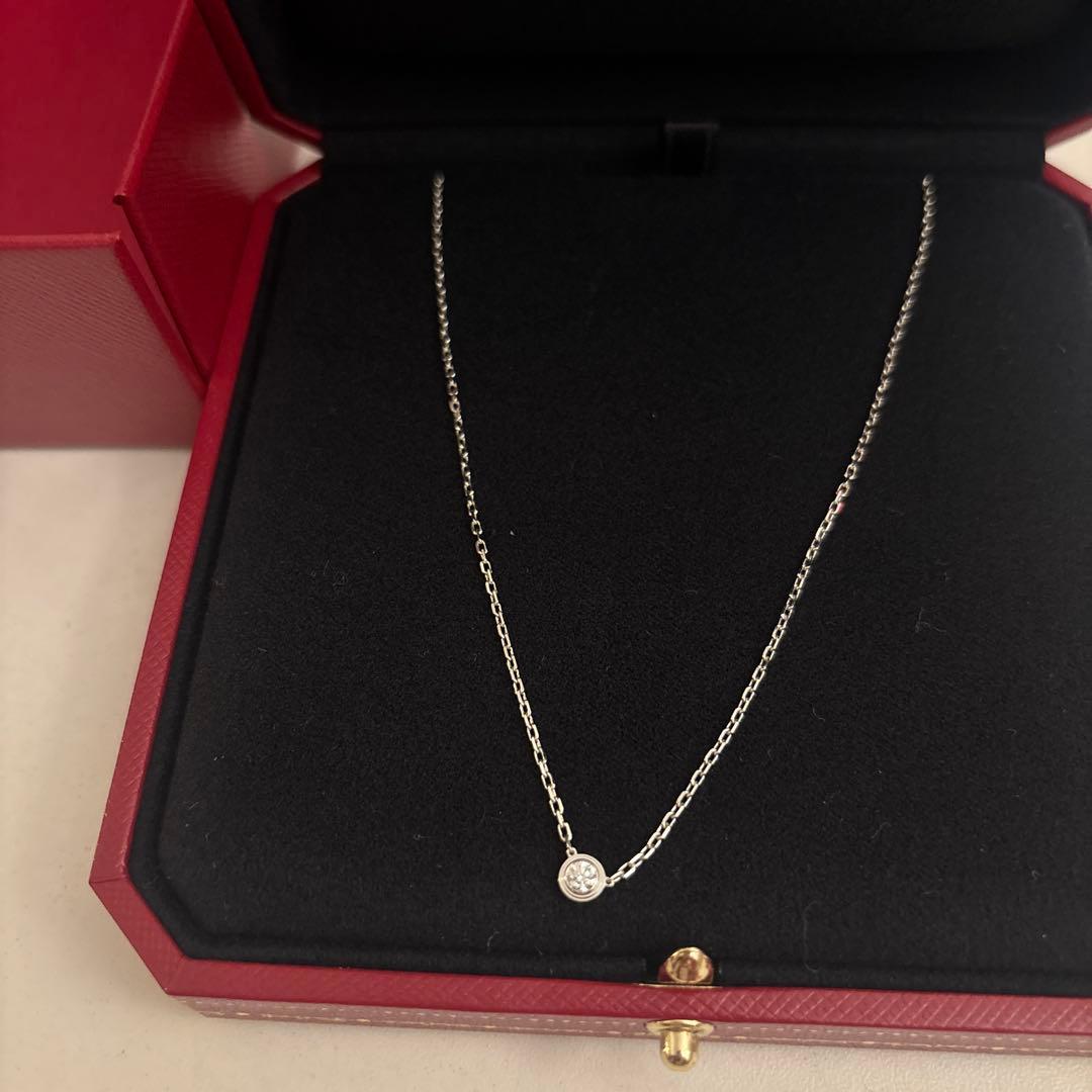 CARTIERカルティエダムール ネックレス、スモールモデル