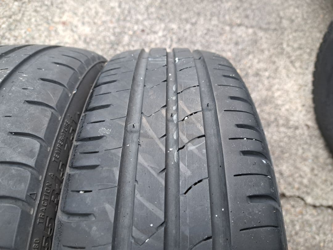 15×4.5J+45 4H100スズキ純正！+165/55R15×4送料￥900