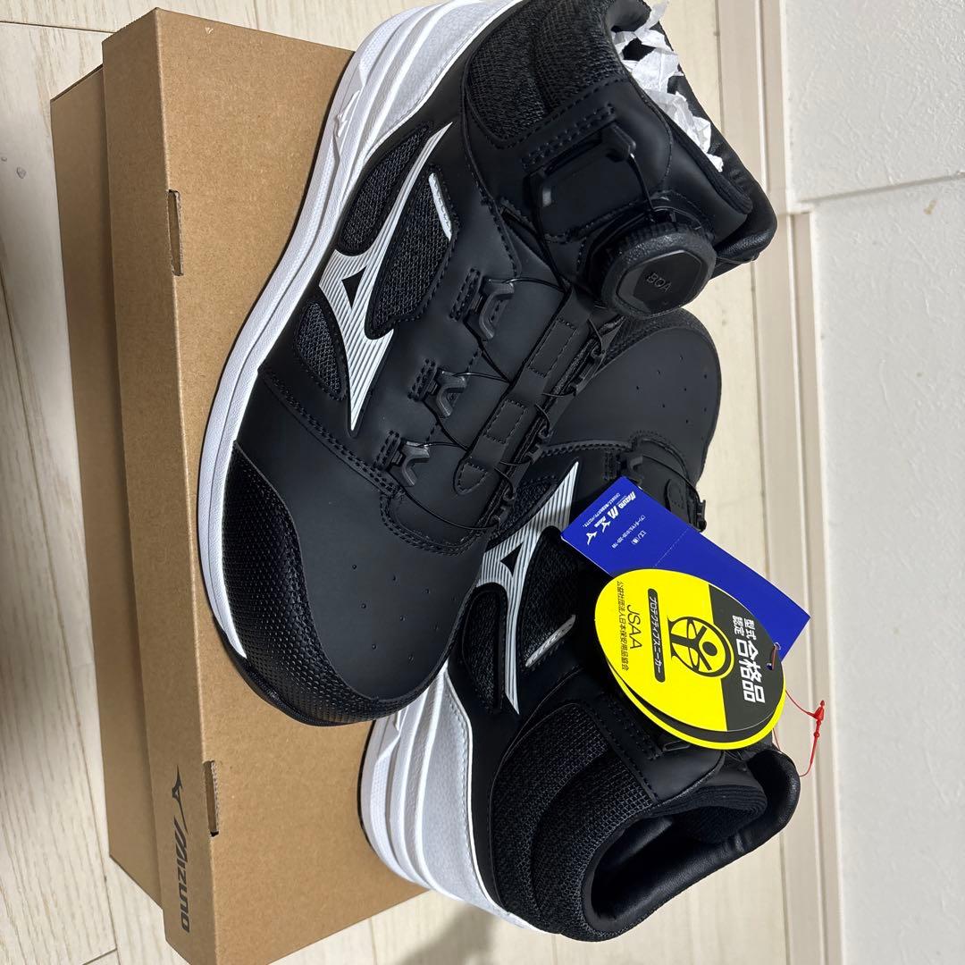 MIZUNO 安全靴 オールマイティLS2 73M BOA 黒