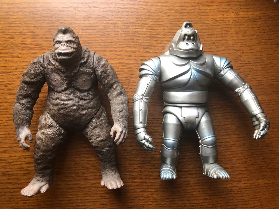 キングコング メカニコング ソフビ　ゴジラ　バンダイ　ムービーモンスターシリーズ