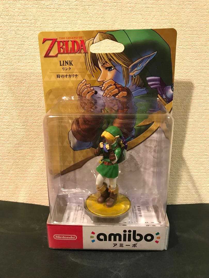 新品 amiibo リンク 時のオカリナ ゼルダの伝説 アミーボ