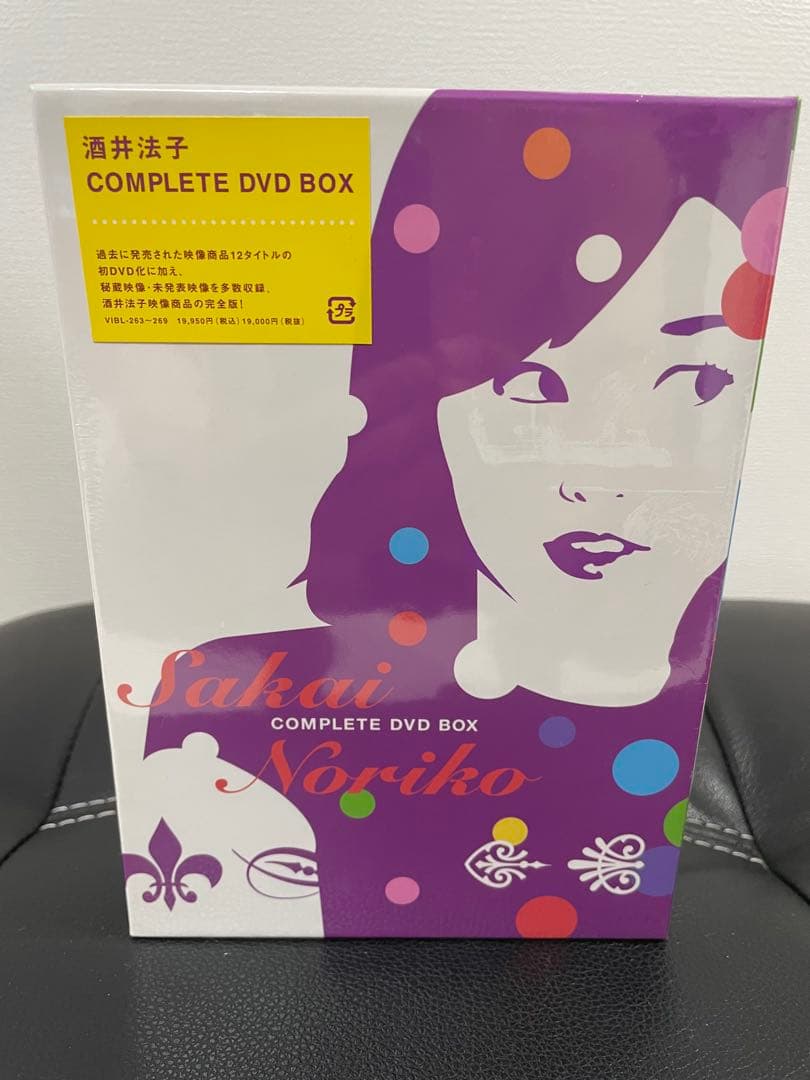 Sakai Noriko COMPLETE DVD BOX酒井法子未開封7枚組！