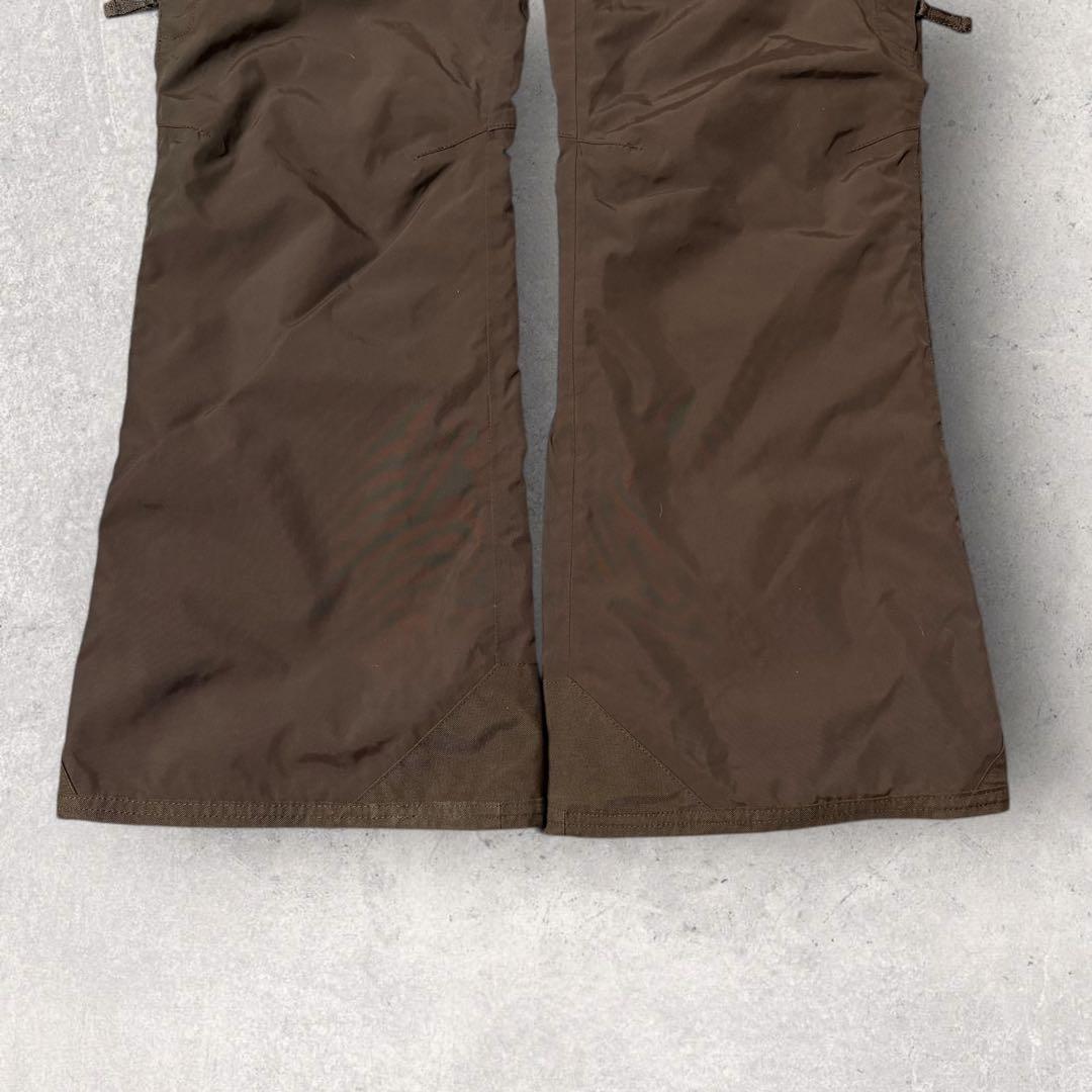 【ザ・ノースフェイス】スキー　スノーボード　パンツ　ハイベント　茶色　L 中綿k