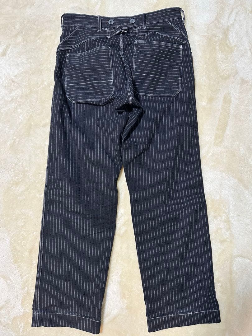 【Schott】 ヒッコリーデニム ブラック 32