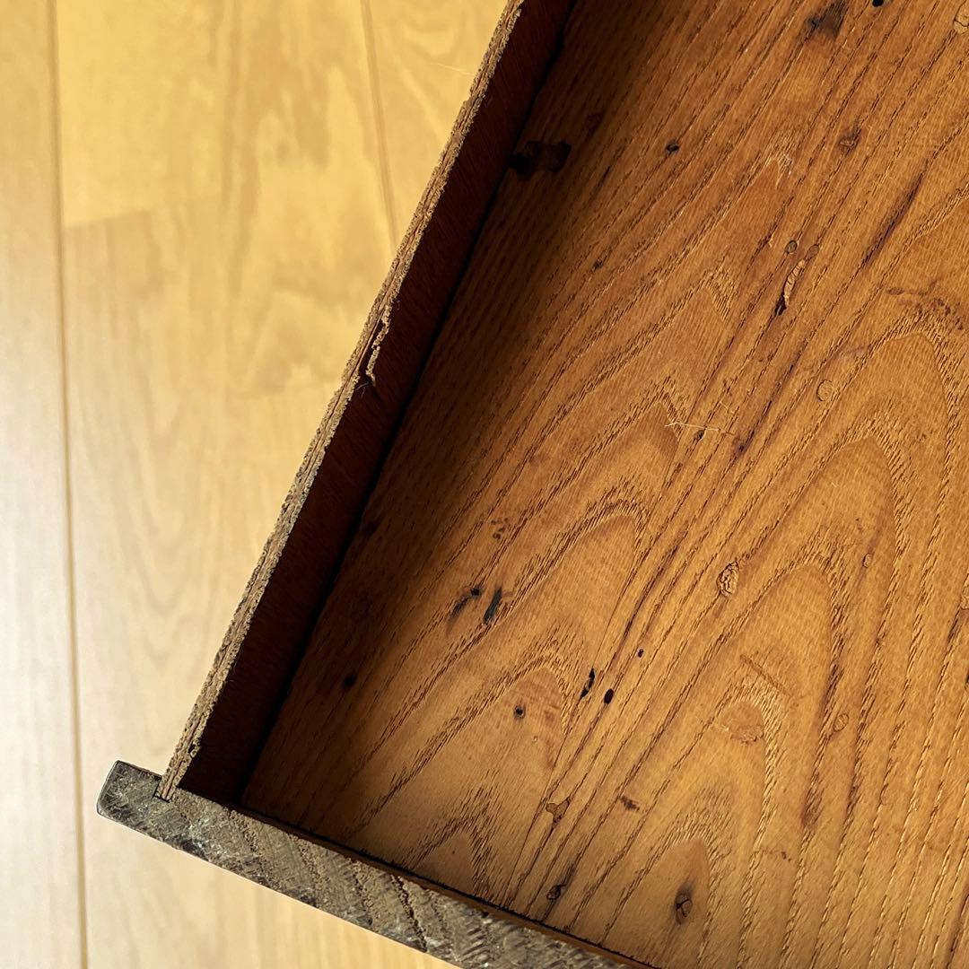 古道具　昭和レトロ　小引き出し　5杯　木製