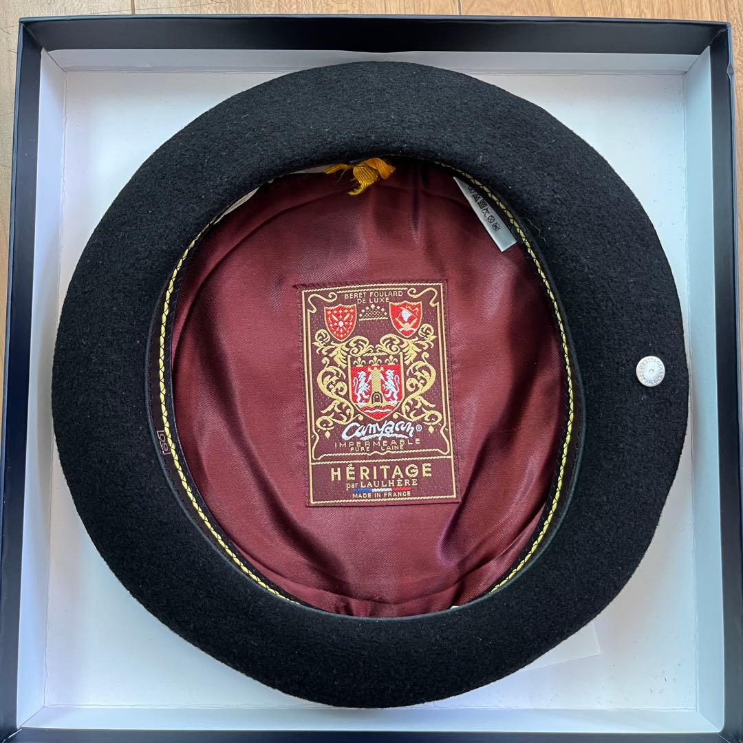 LAULHERE campan 10インチベレー帽サイズ60