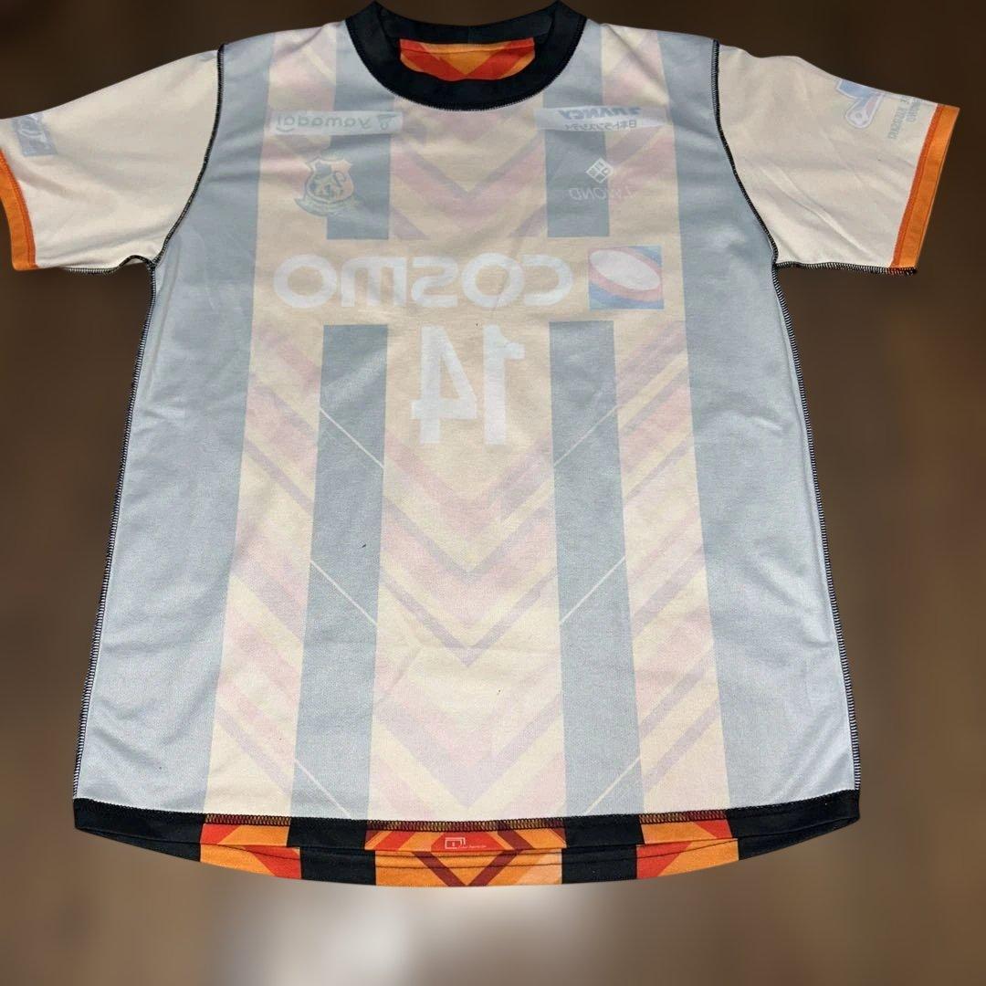 希少　ヴィアティン三重 JFLユニフォーム 選手サイン入り　サイズS